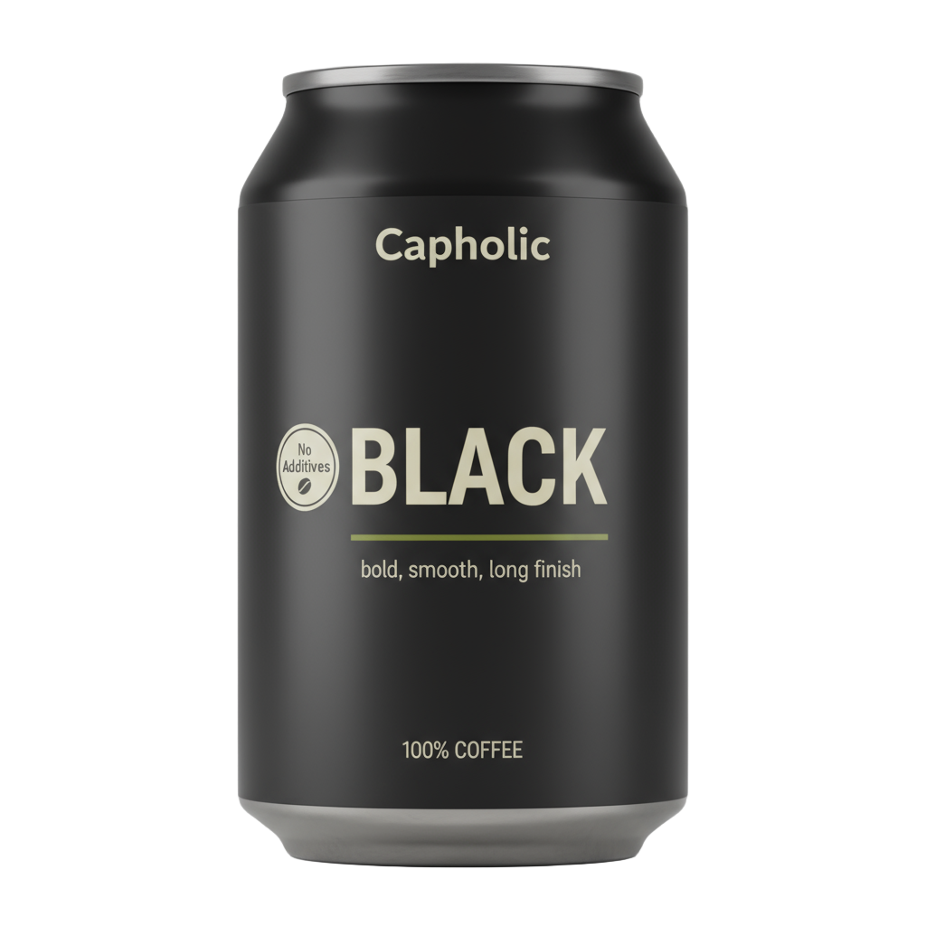 Capholic Black – Ready-to-Drink Coffee CH-R-BLK