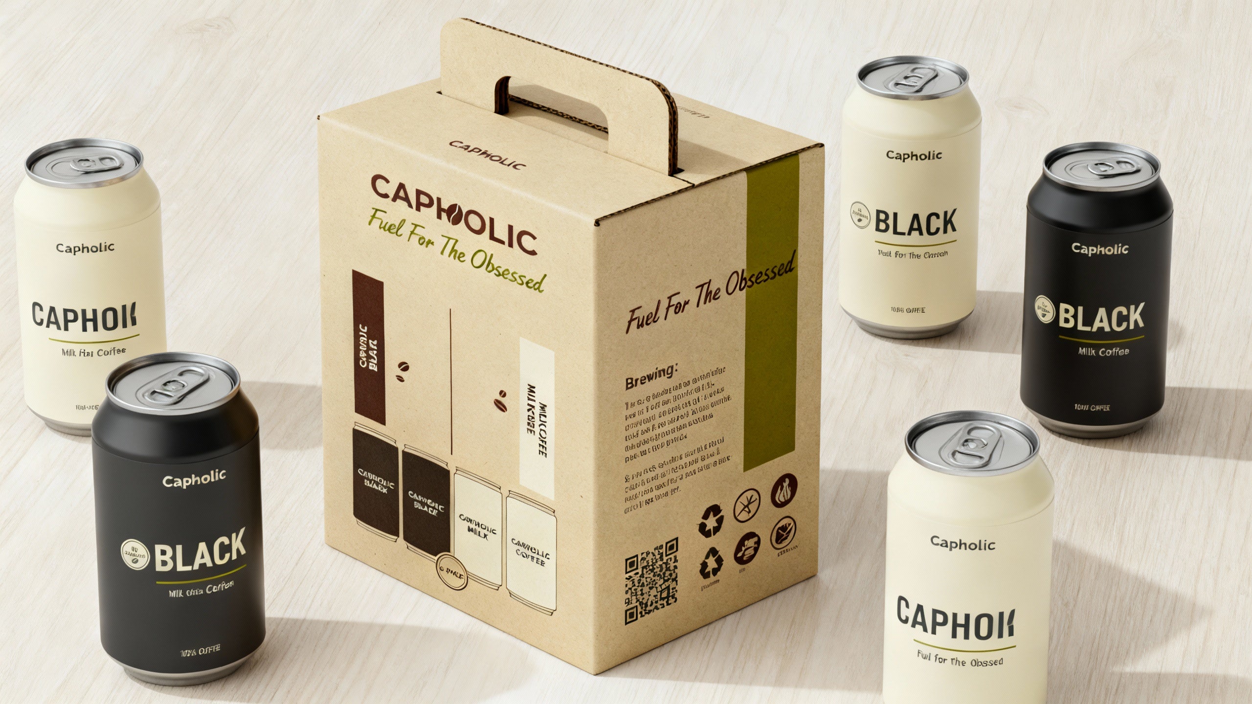 Capholic Milk Coffee – Ready-to-Drink Coffee CH-R-MLK