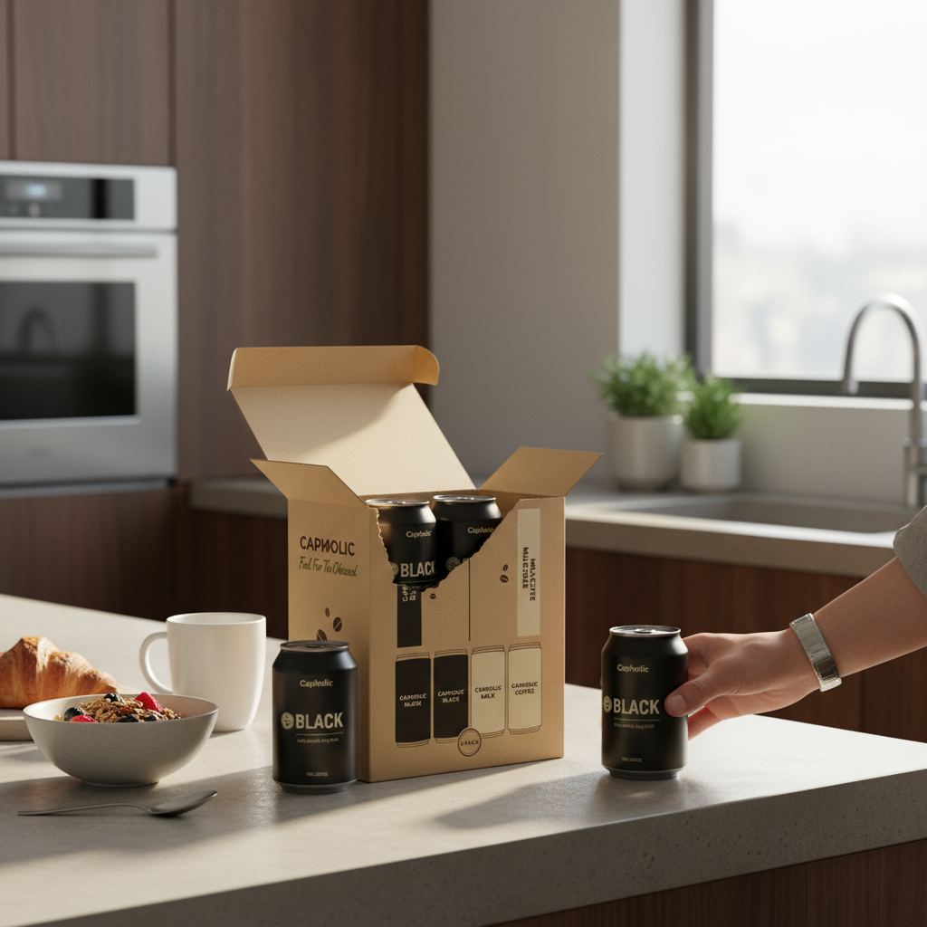 Capholic Black – Ready-to-Drink Coffee CH-R-BLK