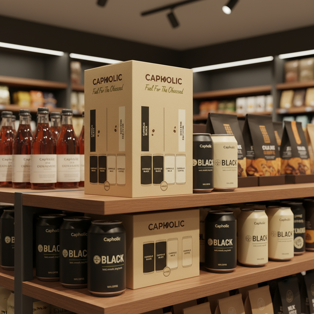 Capholic Black – Ready-to-Drink Coffee CH-R-BLK