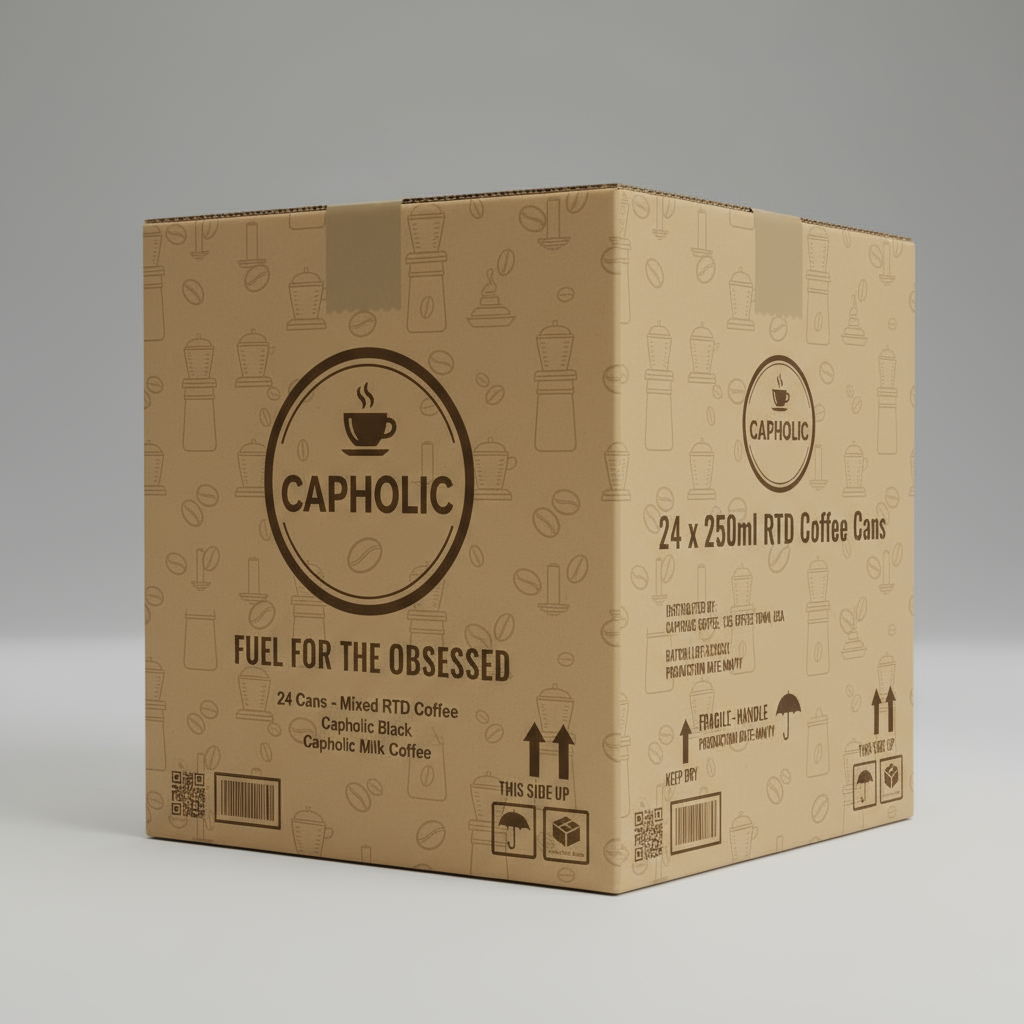 Capholic Black – Ready-to-Drink Coffee CH-R-BLK