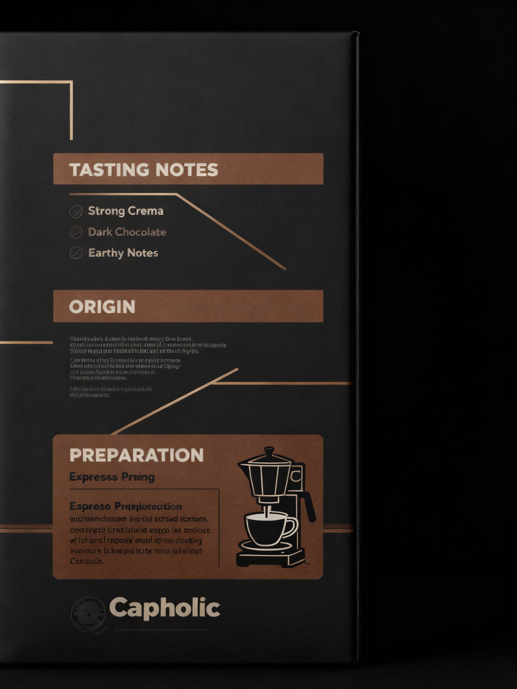 Capholic Traditional Espresso CH-T-ESP